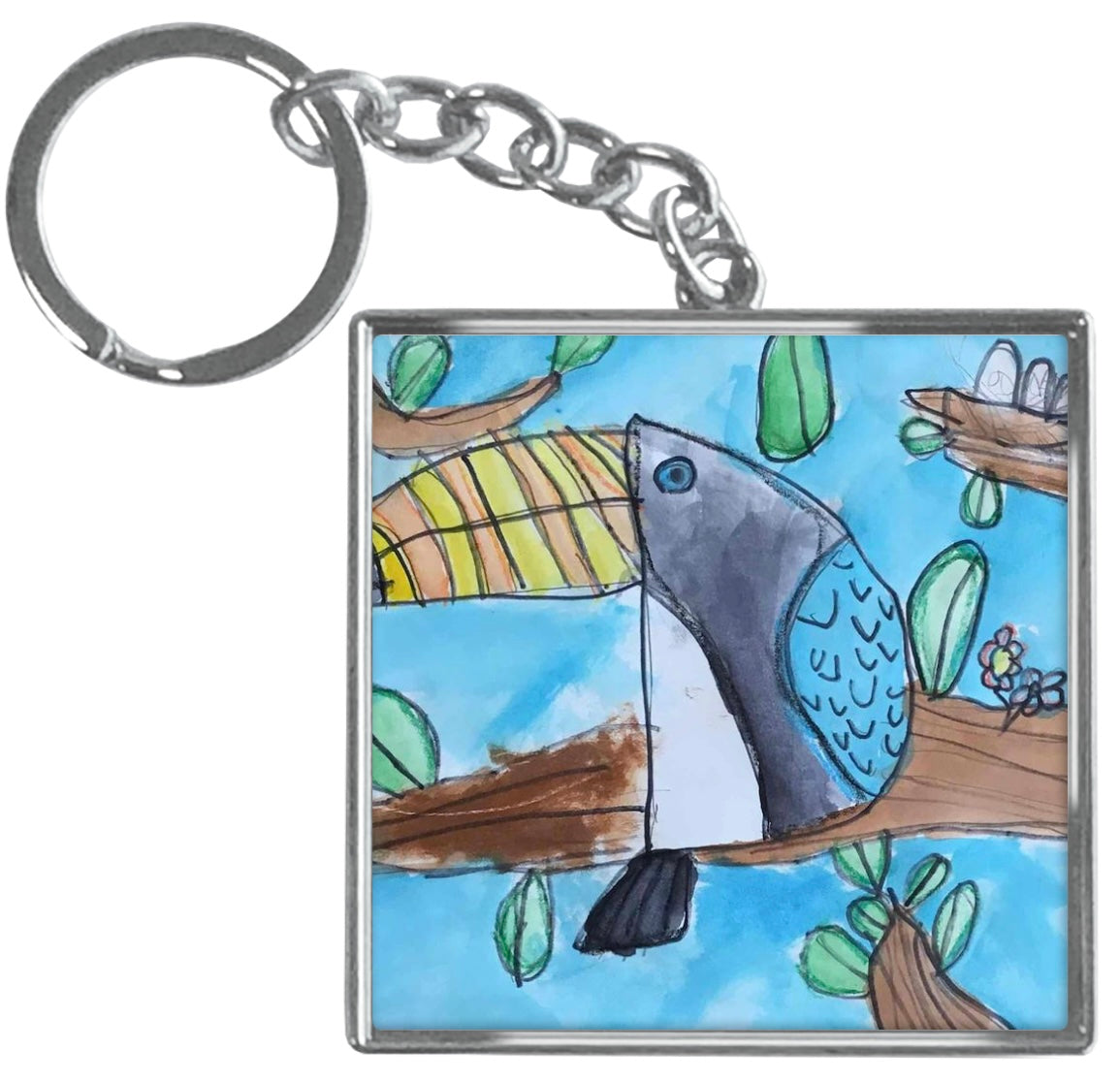 "BIRD" Keychain